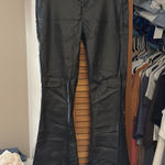 Windsor  Faux Leather Flare Pants Photo 0