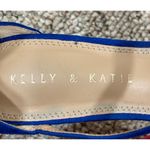 Kelly & Katie  Heels Blue Suede Ankle Strap Sevama 7 M 4" Photo 10