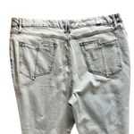 Good American  Good Boy Distressed High-Waist Stretch Straight Jeans size 22 NEW Photo 8