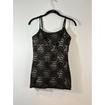 EXPRESS  Black Lace Best Loved Cami Tank‎ Women's Size Medium Glam Casual Y2K Photo 1