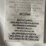 NFL Team Apparel All Sports Couture New York Jets Mesh Neck Shirt White Medium Photo 4