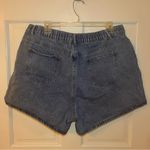 SheIn  Women’s Blue High-waisted Denim Mom Shorts Photo 2