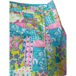 Lilly Pulitzer Womens Multi Patchwork Reversible Skirt Sz 4 Photo 1