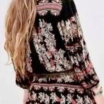 Free People Moonlight Drive Printed Mini Dress Boho Tassels Woman’s Small Photo 1