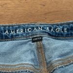 American Eagle  Mom Ripped Straight Jeans Blue Size 16 Photo 12