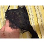 Victoria's Secret  Black Lace Bralette Photo 1