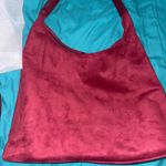 New Suede Burgundy Shoulder bag Red Photo 1