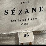 Sézane Sezane Beige Button-Down Mini Skirt Photo 4