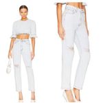 We Wore What NWT Curvy High Rise Curvy Crop Jeans 27 Indigo Comfort Wash Photo 1