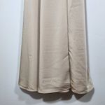 Allure Champagne Sleeveless Formal Mermaid Dress Size 6 Champagne Prom Dress Gold Photo 3