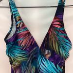 MiracleSuit MIRADONNA BY WO SIZE 16 Vibrant Leaf PatternOne piece swimsuit clean Photo 4