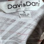 Davi & Dani  tartan plaid tie waist knit dress with pockets size small Photo 7