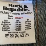 Rock & Republic Women's  Straight/Boot Leg Denim Blue Jeans Size 30x32 EUC #1830 Photo 3