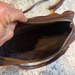 Timberland  leather brown  crossbody purse with handles  Photo 4