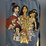 Disney NWOT Cakeworthy  Princess Group Portrait Embroidered Jean Jacket size m Photo 7