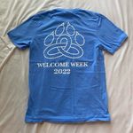 University of Notre Dame blue and white Ryan Hall shirt Photo 4