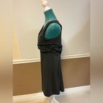 Athleta Adriana Faux Wrap Sleeveless V-Neck Mini Dress – Charcoal Gray Size M Photo 3