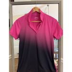 Lands' End  Womens Rapid Dry Sport Polo Shirt Short Sleeve Photo 2