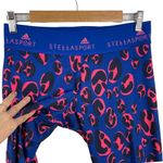 Adidas x Stella McCartney smiley face Graphic Tights 7/8 Leggins Blue Orange L Size L Photo 6