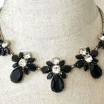 J.Crew  black rhinestone statement necklace Photo 0