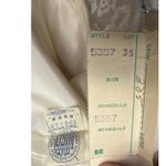 Vintage 60s Lace High Neck Wedding Gown w/ Tulle Skirt ILGWU USA small White Photo 12