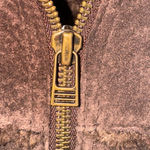 Westbound Women's Brown Faux Suede Patchwork Jacket 2X Photo 2