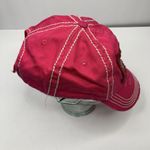 Distressed Live Laugh Love Strapback Hat Baseball Cap Hot Pink Adjustable Womens Photo 4