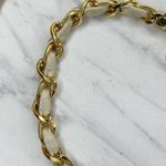 Faux Leather Woven Gold Chain Belt Double Hook Y2K Style Extra Small/Small ✨ Photo 8