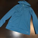 REI Teal Blue Full Zip Athletic Hoodie size S Photo 0