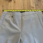 Adrianna Papell TAUPE GEO 1 PRINTED KATE FIT DRESS PANTS SIZE 10 Photo 6