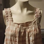 Jane and Delancey  CHECKERD TOP SIZE XL Photo 1