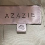 Azazie  Light Gray Fabric Photo 3