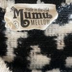 Show Me Your Mumu Pullover Sweater COZY COWGIRL WESTERN SOUTHWESTERN Black White Photo 2