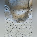 Aritzia  Sunday Best Tiny Black Hearts Elastic Tube Top with Straps Photo 3