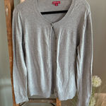 Merona Marona size XL, gray button sweater cardigan Photo 0