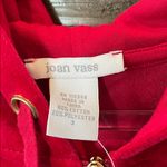 Joan Vass  Velour Full Zip Jacket With Hood Photo 5