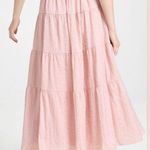 En Saison Riley Stripe Midi Skirt Pink Photo 12