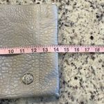 Vince Camuto Dove Gray Textured Leather Clutch Crossbody Bag Photo 6