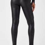 Spanx Faux Leather Moto Leggings in Very Black Photo 10