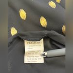 Chic Long Sleeve Black Dress with Gold Accents Size L Photo 4