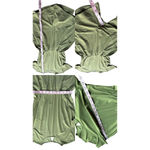 Lululemon Lightweight High-Neck Romper Bronze Green Size 4 Photo 6