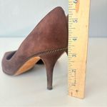 Givenchy  Brown Suede Leather Heels Pointed-toe Shoes Women’s US 8 EUR 38 Italy Photo 6