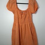 Aritzia Sunday Best Coral Babydoll Dress Size S Orange Photo 0