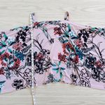 ECI  NY Women’s XL Off White Multicolor Floral Cold Shoulder Top Photo 1