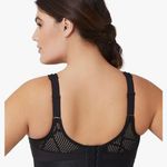 Glamorise Women's Plus Size No-Sweat Mesh Sports Bra Wirefree #1068 Photo 1