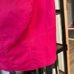 Abercrombie & Fitch Abercrombie corset crop top poplin barbie pink adjustable straps asymmetrical Photo 4