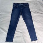 Levi's Levi Womens Size 18 Dark Wash Pull On Stretch Denim Jeans Elastic Waist Pockets Photo 1