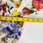 Farm Rio NWOT  Floral Ruffles Greek Garden Off-White Mini Dress Size M Photo 14