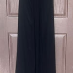 Bill Levkoff  Black One-Shoulder Gown with Floral Accent Photo 0