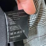 VEDA Leather Sleeve Smoke Blazer Jacket sz M Size M Photo 9